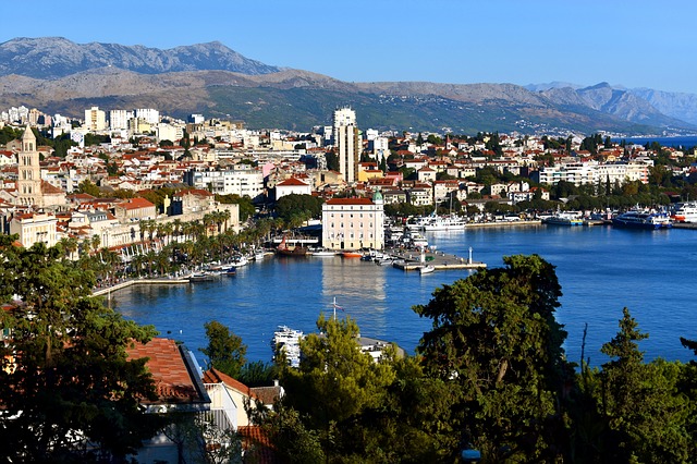pobřeží Splitu